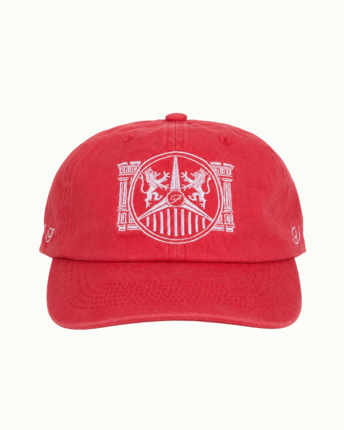 Foto de la gorra frontal en estudio